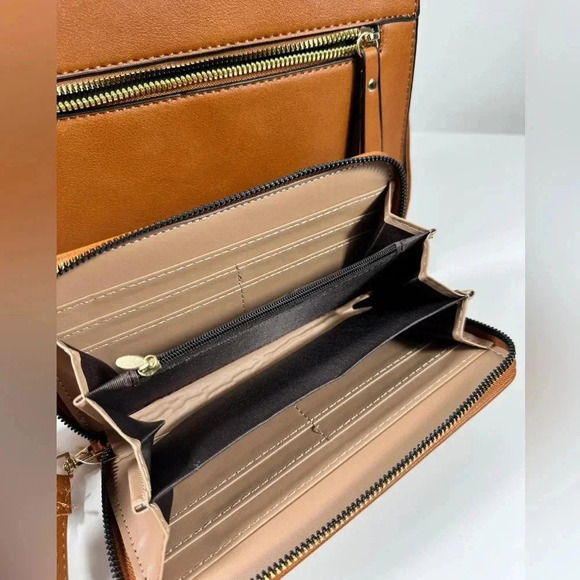 NWT Handbag 2-in-1 Satchel Wallet - Picture 10 of 11